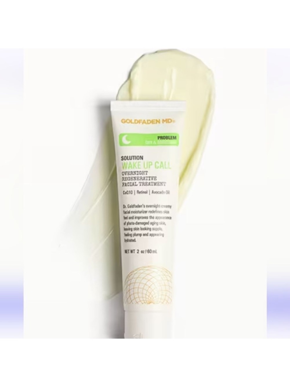 Goldfaden MD Wake Up Call Overnight Regenerative Face Treatment 2 fL oz NEW!